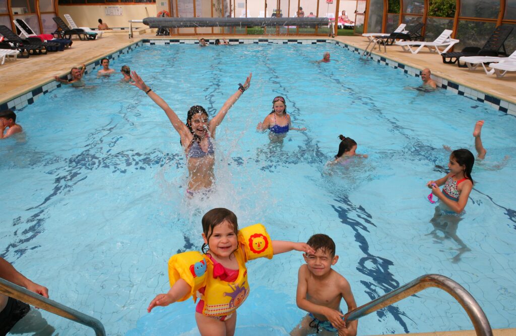 camping piscine chauffée